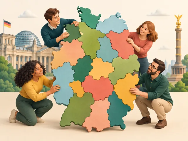 Deutschland als Gemeinschaft verschiedener Länder