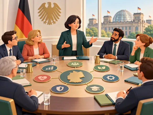 Regierungsleitung bespricht gemeinsame Aufgaben mit Ministerinnen und Ministern