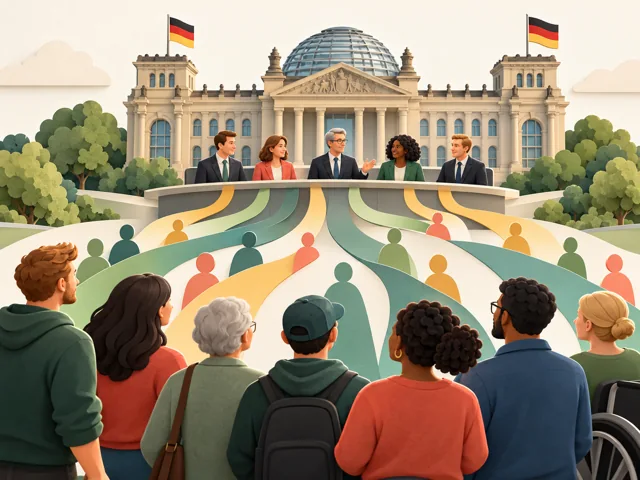 Menschen und gewählte Vertreter als Grundlage demokratischer Macht